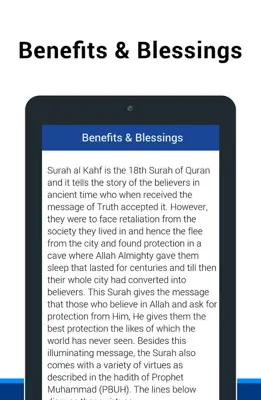 Surah Kahf android App screenshot 1